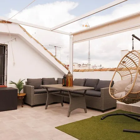 El Atico De Osario 5 Con Terraza - Great Location コルドバ