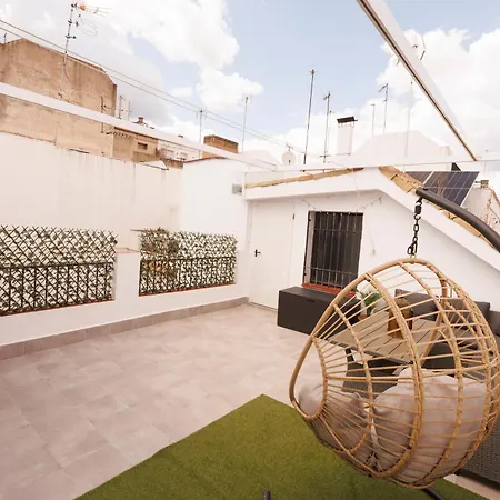 El Atico De Osario 5 Con Terraza - Great Location ベッド・アンド・ブレックファスト